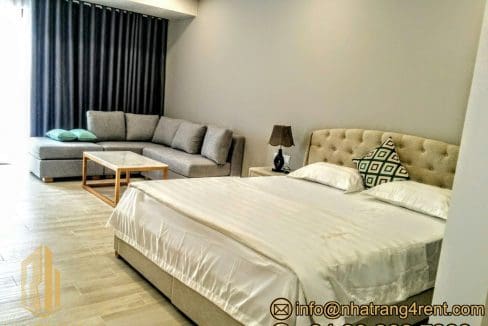 muong thanh khanh hoa – 2 br direct sea view apartment for rent near the center a107