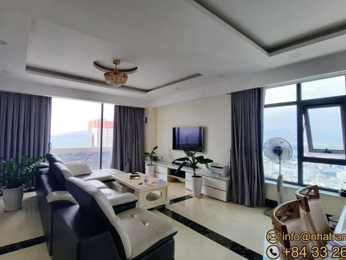 muong thanh khanh hoa – 2 bedroom river view apartment for rent a466