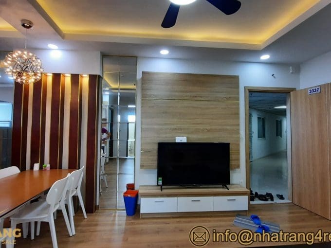 nha trang center – 1br nice apartment with side sea view for rent in the tourist area – a786