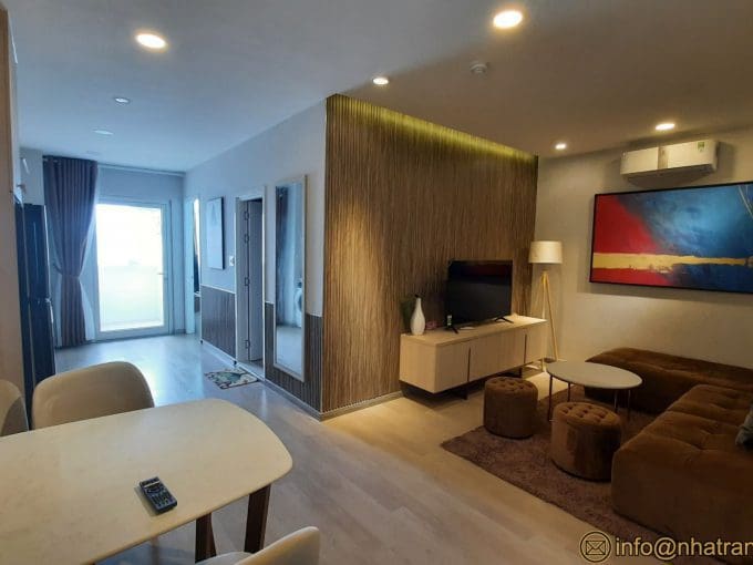 muong thanh oceanus – 2 br apartment for rent with sea view in north of nha trang – a700
