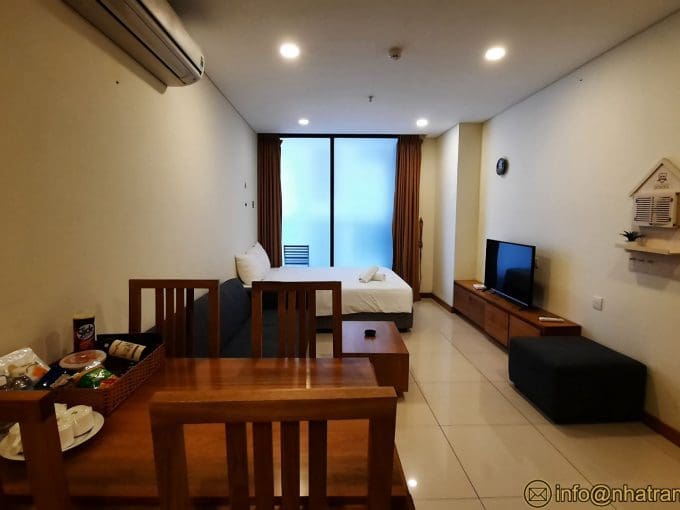 muong thanh oceanus – 2 br direct sea view for rent a207