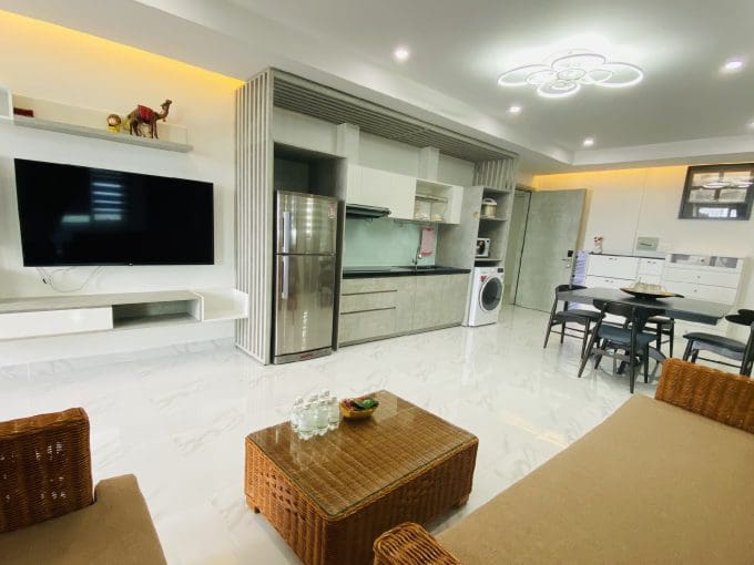muong thanh oceanus – 2 br apartment for rent with city view in north of nha trang – a823