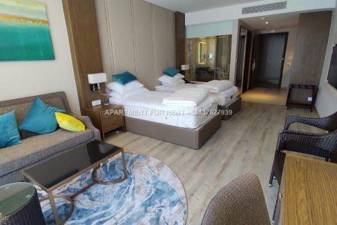 panorama building– city view studio for rent in tourist area a398