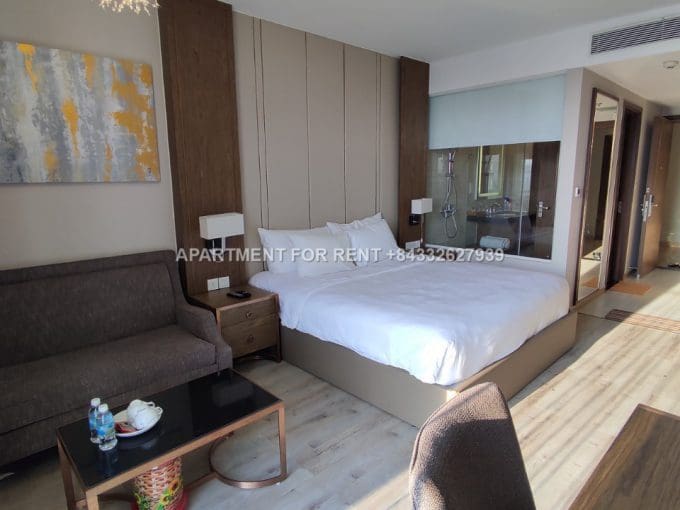 3 br corner sea view & city view in muong thanh oceanus for rent a438