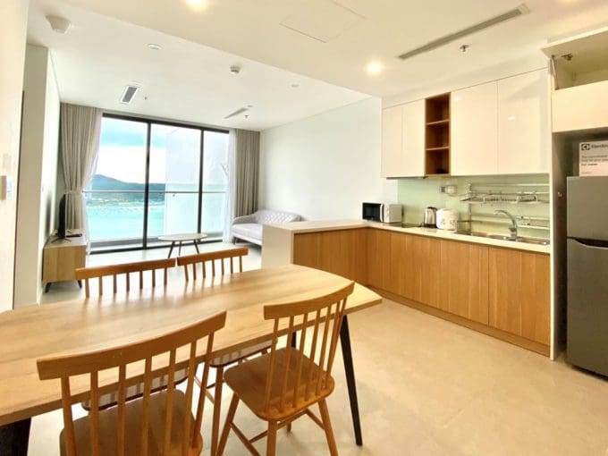 scenia bay – nice 1 br+ apartment for rent in the north of nha trang city center a596