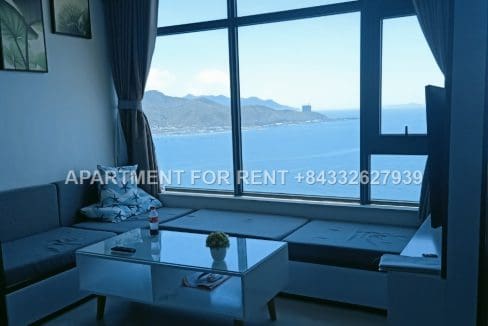 2br corner sea view apartment for rent in nha trang – muong thanh oceanus a440
