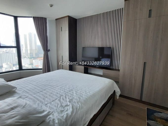 muong thanh oceanus – 2 br direct sea view for rent a187