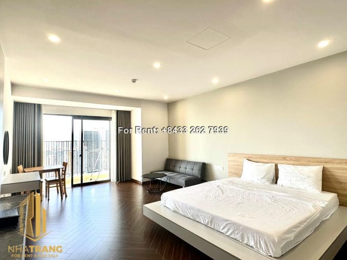 gold coast – nice studio with side sea view for rent in tourist area – a826