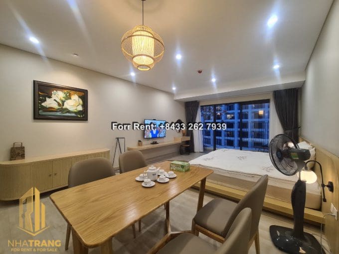 muongthanh oceanus – 2brs direct seaview apartment for rent in the north of nha trang a542