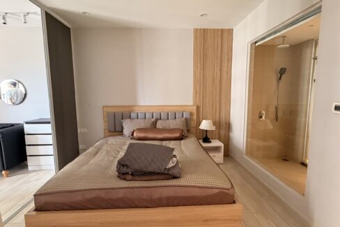 gold coast – nice twin bed studio with poolview for rent in tourist area a589