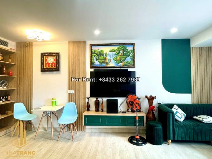hud – 2 brs nice designed apartment with city view for rent in tourist area a671