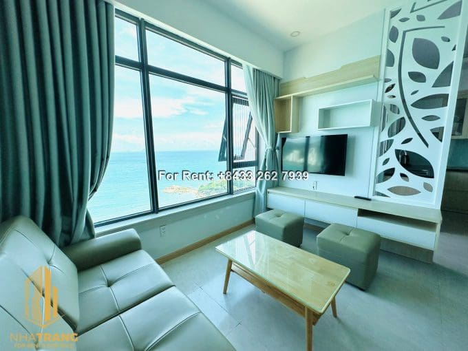 gold coast – 2 br city and sea view apartment for rent in tourist area a241