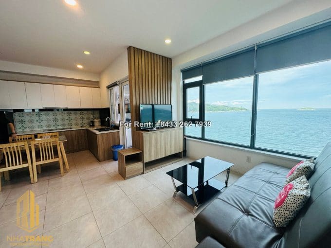 2br corner sea view apartment for rent in nha trang – muong thanh oceanus a450