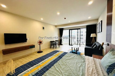 scenia bay – nice 1 br+ apartment with seaview for rent in the north of nha trang city center a619