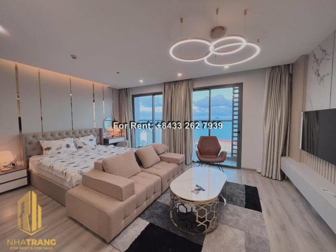 panorama building– direct sea view apartment for rent in tourist area a387