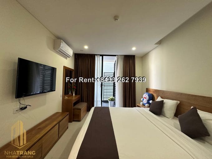 gold coast – nice studio with coastal sea view for rent in tourist area-a678