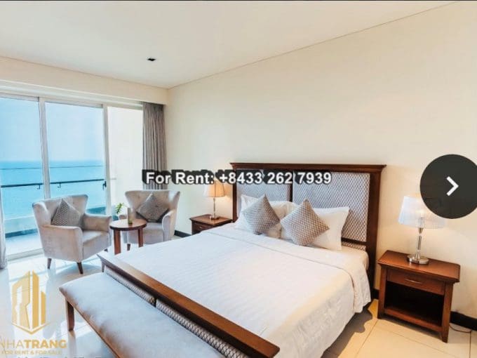 muong thanh oceanus – 2 br sea view apartment for rent in the north area a331
