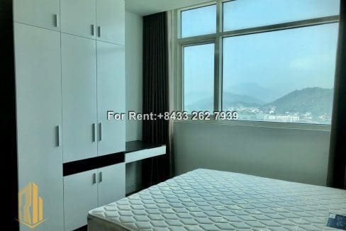 muong thanh khanh hoa – 2 bedroom city view apartment near the center for rent – a687