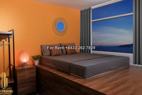 muong thanh khanh hoa – 2 bedroom sea view apartment near the center for rent – a694