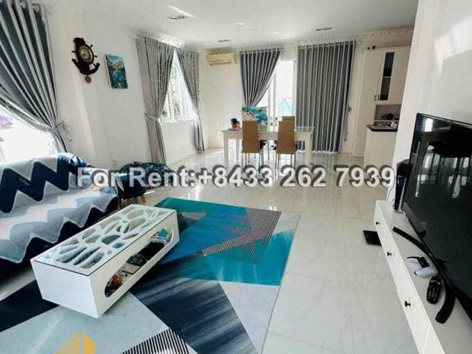 muong thanh oceanus – 2 br apartment direct sea view for rent in the north a024