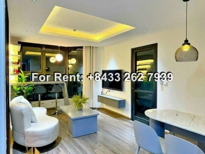 nha trang center – 1br nice apartment with side sea view for rent in the tourist area – a723