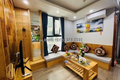 HUD – 1Br Nice Designed Apartment with City View for Rent in Tourist Area – A725