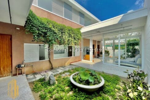 3 bedroom villa garden for rent near vinh diem trung urban area v033