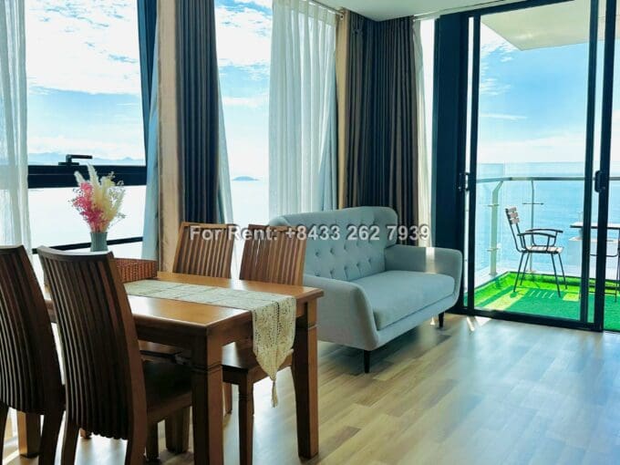 muong thanh khanh hoa – 2 br direct sea view apartment for rent near the center a110