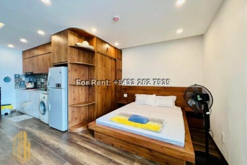 nha trang center – 1br nice apartment with side sea view for rent in the tourist area – a723