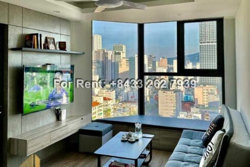 hud – 2 br nice designed apartment with city view for rent in tourist area – a731