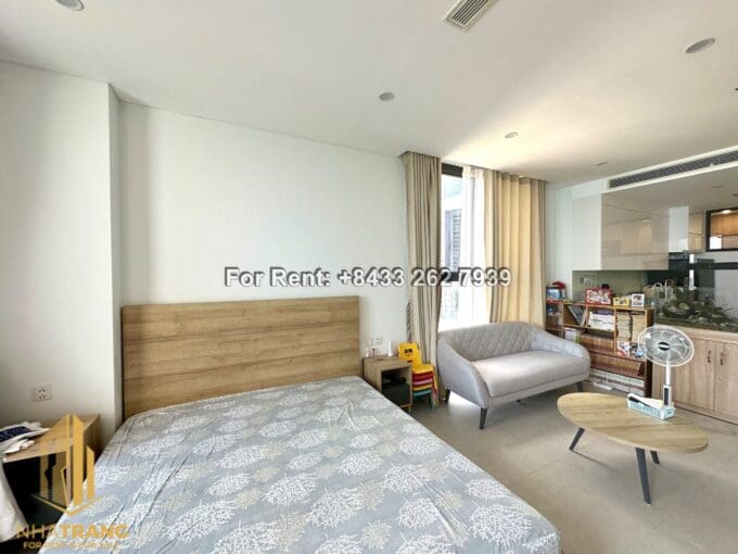 muong thanh oceanus – 2bedroom direct seaview apartment for rent in the north of nha trang – a696