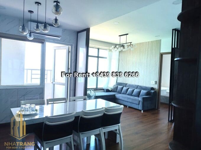 muongthanh oceanus – 2br side seaview apartment for rent a486