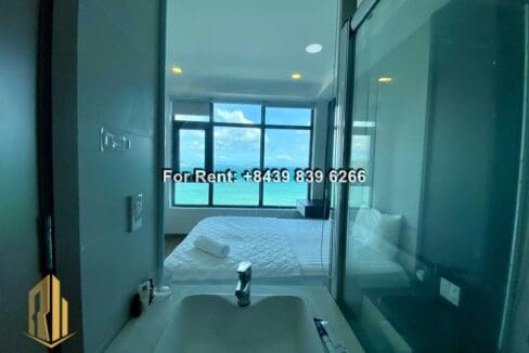 muong thanh oceanus – 3 br apartment for rent with sea view in north of nha trang – a778