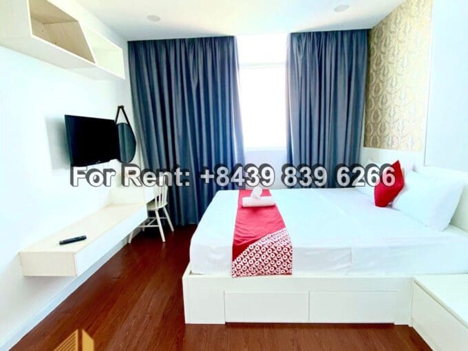 Muong Thanh Khanh Hoa – 2 Bedroom Sea View Apartment near the Center For Rent – A818