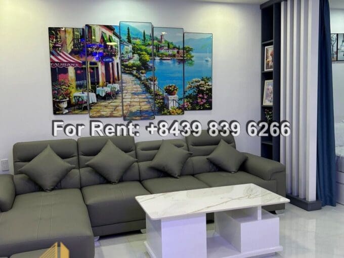 Muong Thanh Khanh Hoa – 1Br+ RiverView Apartment near the Center For Rent – A825