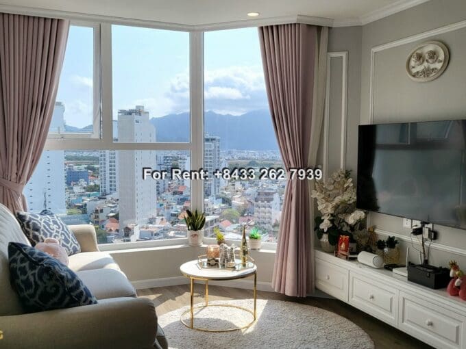 scenia bay – 2 bedroom sea view apartment for rent in nha trang a404