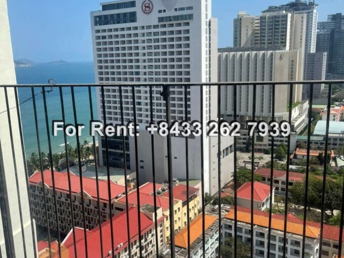 muongthanh oceanus – 2br side seaview apartment for rent in the north of nha trang a535