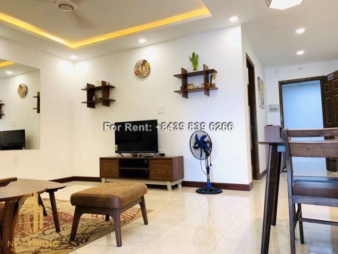 Muong Thanh Khanh Hoa – 2 Bedroom River View Apartment near the Center For Rent – A859