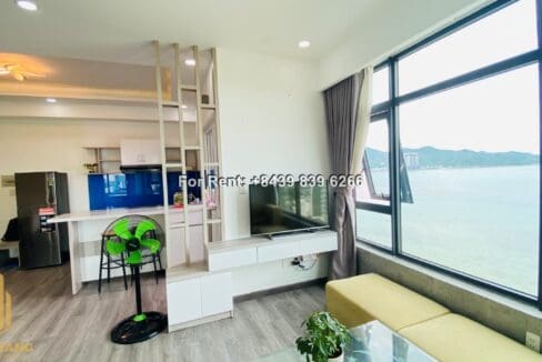 muong thanh oceanus – 2 br apartment for rent with sea view in north of nha trang – a898