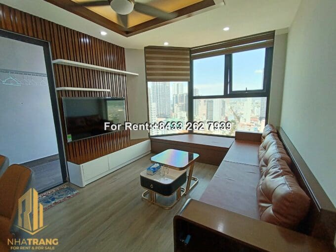 HUD – 2 BR Nice Designed Apartment with City View for Rent in Tourist Area – A900