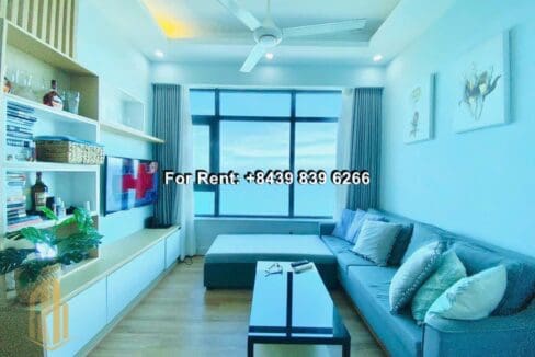 muong thanh oceanus – 2 br corner apartment for rent with sea view in north of nha trang – a909