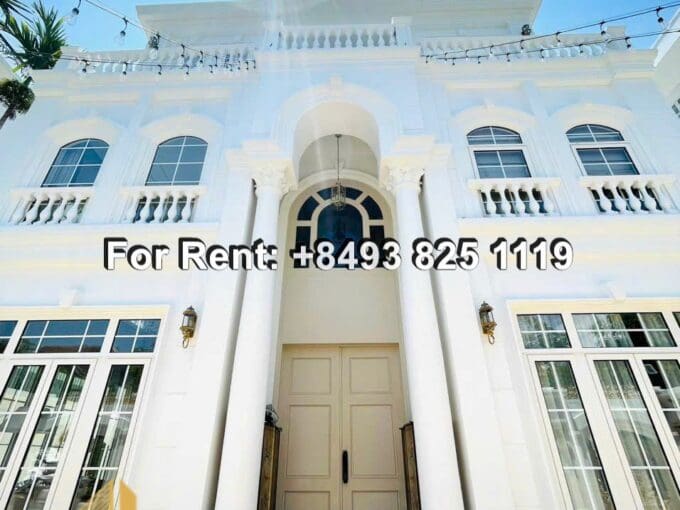 5 Bedroom VCN Phuoc Hai Villa for rent in the West Nha Trang city V047