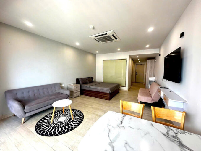 Gold Coast – Nice Studio with Side sea view & Pool view for Rent in Tourist area – A926