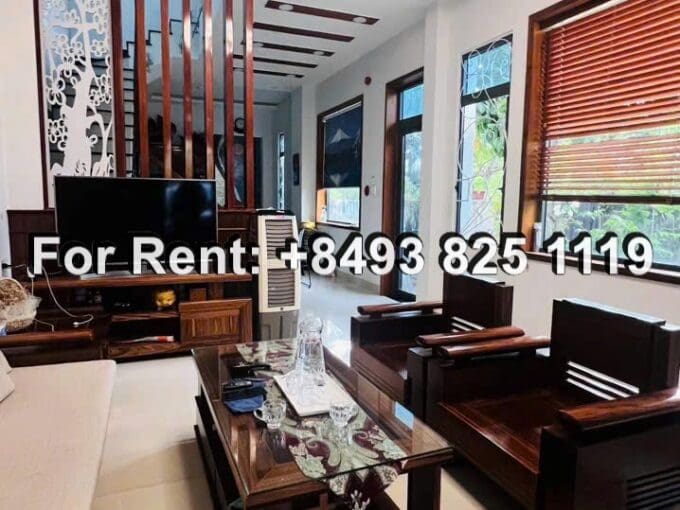 4 Bedroom House for rent long-term on Nguyen Thi Dinh street area in the West H049