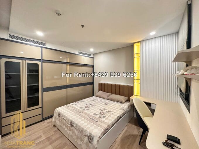 ariyana building – twin bed studio with cityview apartment for rent in the center a603