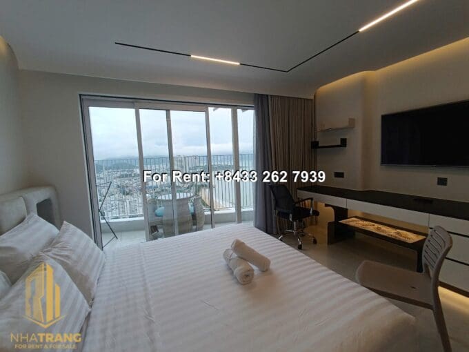 muong thanh khanh hoa – 2 bedroom river view apartment near the center for rent – a955