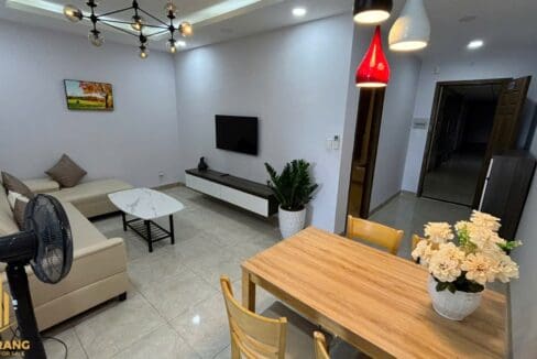 muong thanh khanh hoa – 2 bedroom river view apartment near the center for rent – a973