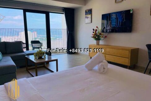 gold coast building – side coast sea view studio for sale – s050