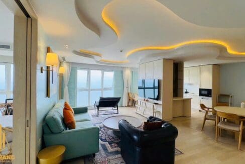 gold coast – luxury living: rent a sea view 2 bedroom apartment in nha trang city– a1012