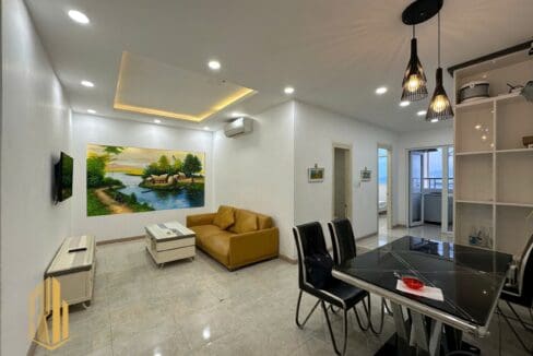 muong thanh khanh hoa – 2 bedroom seaview apartment near the center for rent – a1071